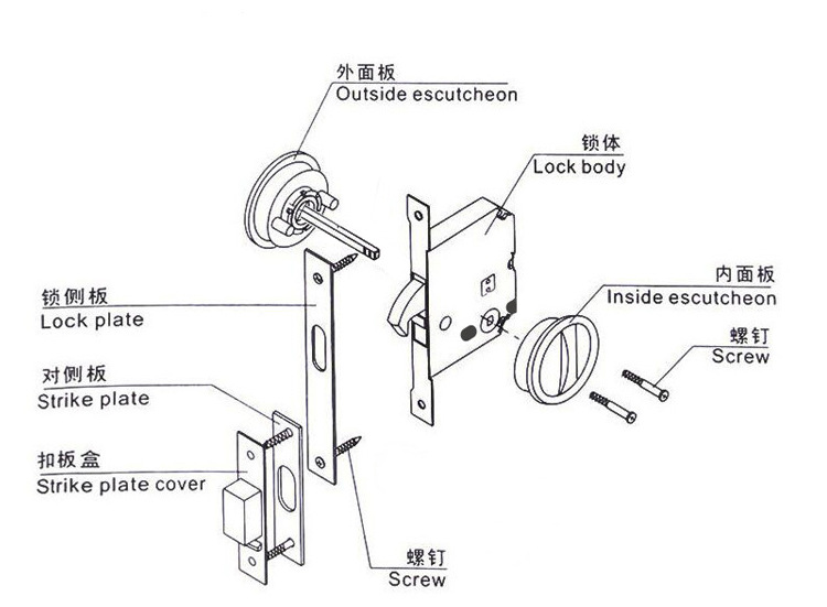 91短视频免费版91短视频在线下载RSL-610BK 室内移门拧手锁