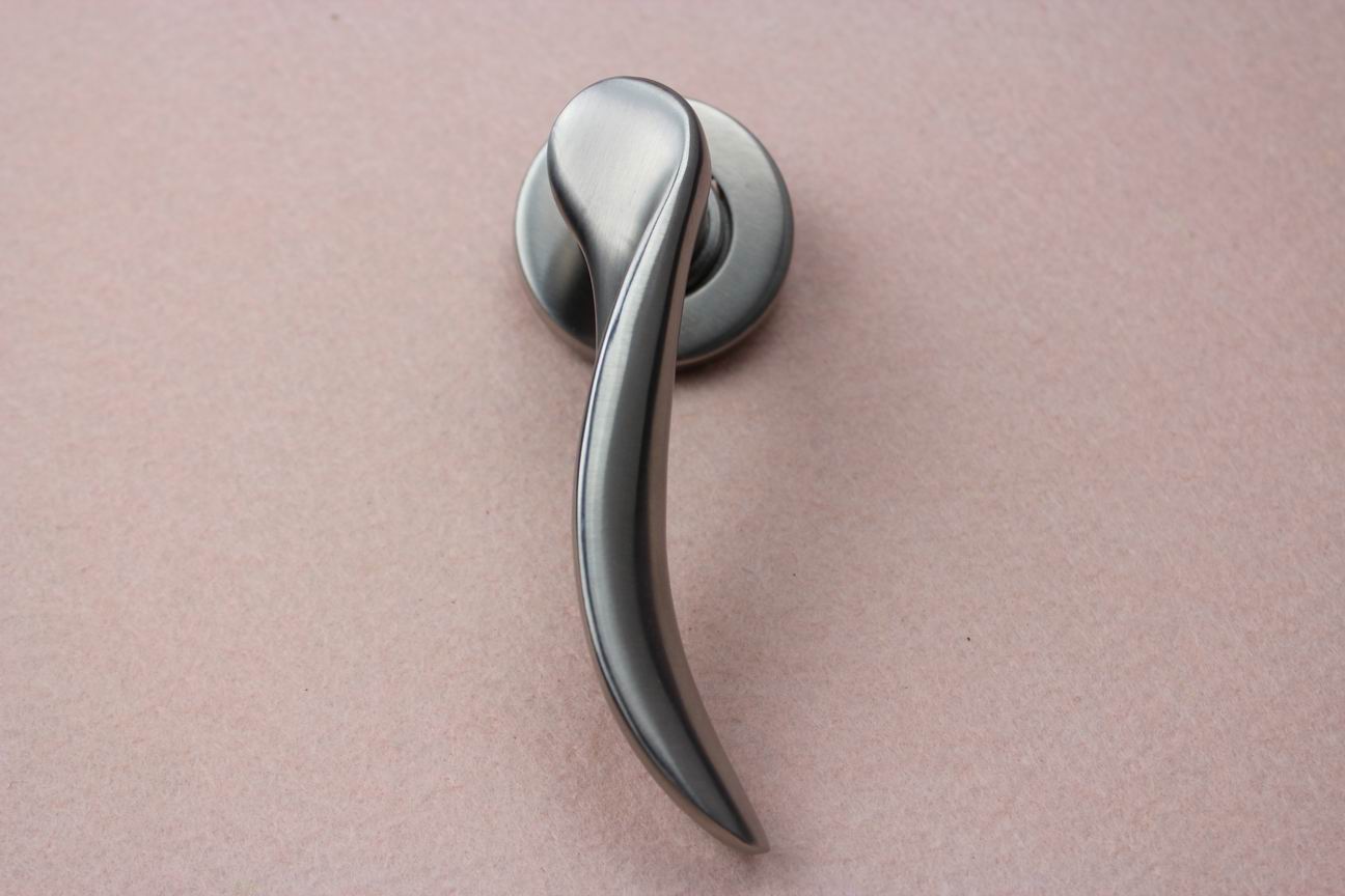 High Quality Polish Solid Stainless Steel Lever Door Handle Made in China