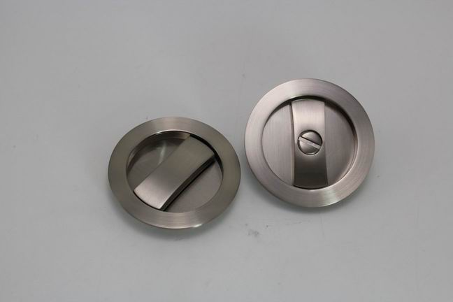 Popular sell high quality zinc alloy round type sliding door lock