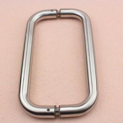 Stainless steel glass door handle